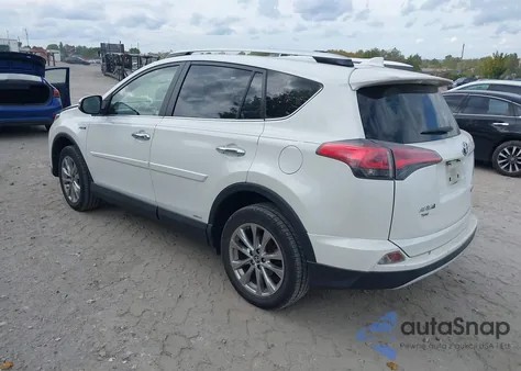 2016 Toyota Rav4 Hybrid Limited z USA, uszkodzony, nr VIN JTMDJREV5GD006385